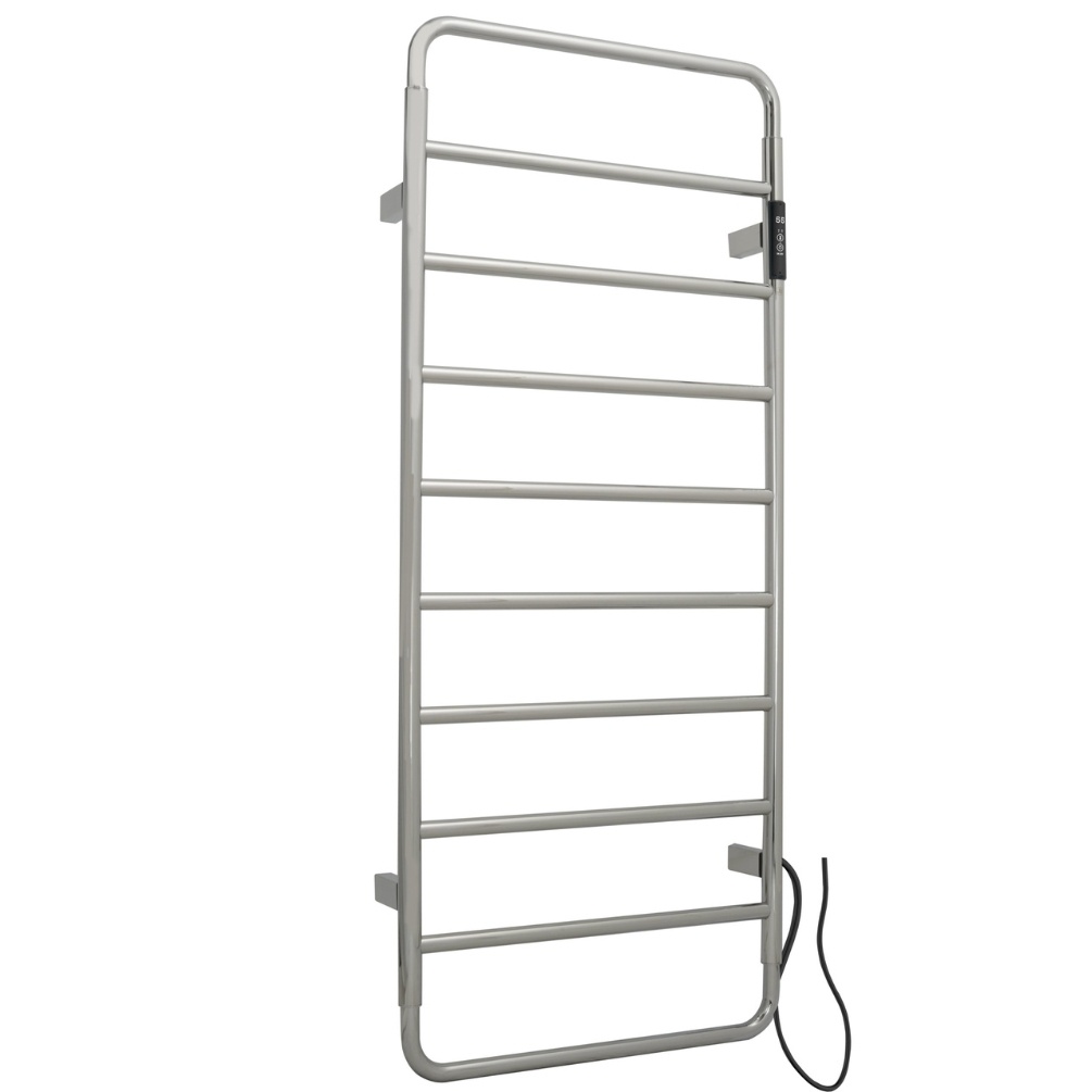 JTP Aero Stainless Steel 1130mm x 475mm Electric Towel Radiator Cut Out